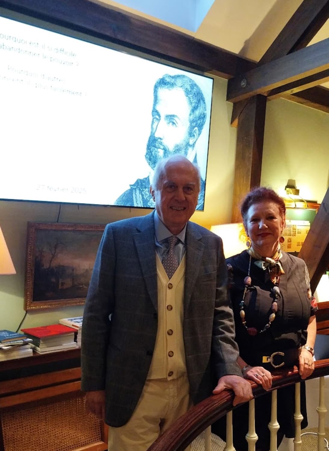 Conférence de Pierre Angotti et Isabelle de Montgolfier