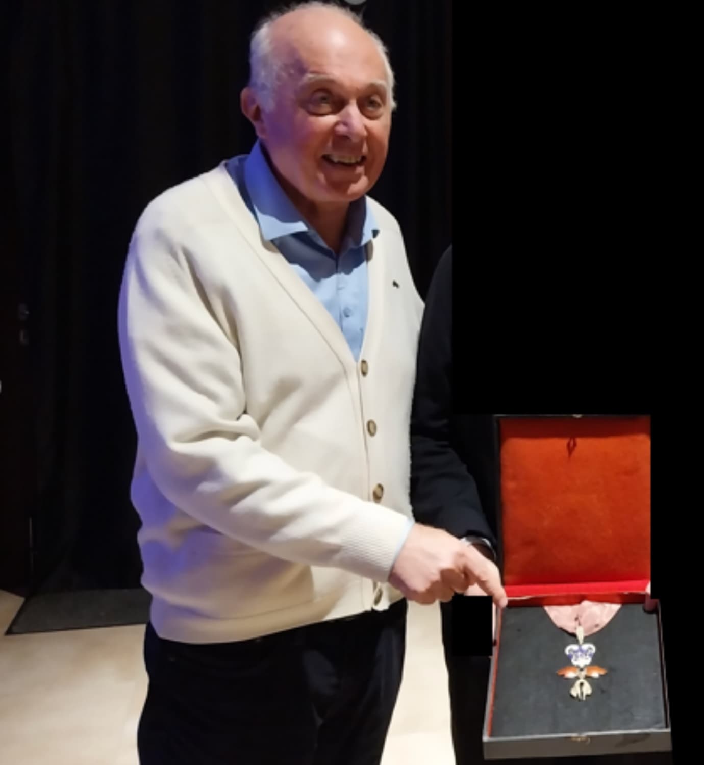Collier de la Toison d’Or présenté lors de la conférence de Grignan